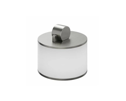 Bertocci Officina 3.16 Контейнер настольный, малый, с крышкой, цвет: белый матовый/нержавеющая сталь. 116 3932 0000