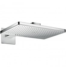 Axor ShowerSolutions Верхний душ 460 х 300мм, 2jet, с настенным держателем 460мм (квадратная розетка), цвет: хром. 35280000
