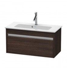Duravit Ketho Тумба подвесная, 80x38.5х41, с раковиной, 1 выдв. ящик, цвет: каштан темный. KT642305353,  2342830000