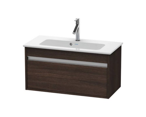Duravit Ketho Тумба подвесная, 80x38.5х41, с раковиной, 1 выдв. ящик, цвет: каштан темный. KT642305353, 2342830000 Duravit Ketho Тумба подвесная, 80x38.5х41, с раковиной, 1 выдв. ящик, цвет: каштан темный. KT642305353, 2342830000
