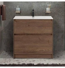 Тумба с раковиной BelBagno Kraft 39 70 напольная, rovere tabacco