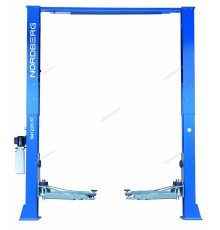 Подъемник 380V 2х стоечный 5т с верхней синхронизацией (синий) NORDBERG N4122H1M-5B