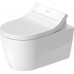 DURAVIT Me by Starck Унитаз подвесной безободковый 57х37см, для крышки-биде Sensowash, с креплением, цвет: белый. 2529590000, 613000012004300