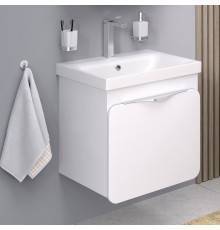 Тумба с раковиной Aqua de Marco Skandi 60 подвесная, белая