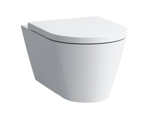 Laufen Kartell Унитаз подвесной 54.5х37х43 см, Rimless, цвет: белый. 8.2033.7.000.000.1