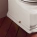 Kerasan Waldorf Унитаз 65х37см., приставной, c низким бачком, ручкой смыва справа, цвет: белый/бронза. 418301, 411601, 760393, 757093, 757193