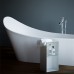 Laufen Palomba Ванна 180x89x54см, отдельностоящая, аэромассаж, подсветка, материал: композит, цвет: белый. 2.4580.2.000.625.1