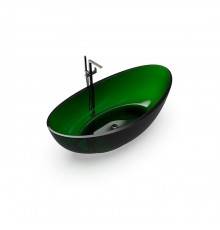 Knief Oval Shape Ванна отдельностоящая 180х93x56см., из полимерного материала, цвет: Malachit # 090. 70001090