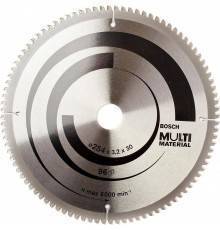 Диск пильный Bosch твердосплавный 254х30х 96 Multi (451)