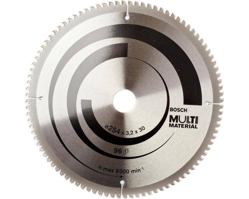 Диск пильный Bosch твердосплавный 254х30х 96 Multi (451)