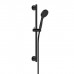Gessi Emporio shower Душевой гарнитур, с ручным душем, легкой очистки, шланг 1,5м, цвет: Black XL. 47304#299