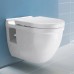 Duravit Starck 3 Унитаз подвесной Comfort, с вертикальным смывом, высота сиденья + 5см, 6,0л., 36x54.5см, Цвет: Белый. 2215090000