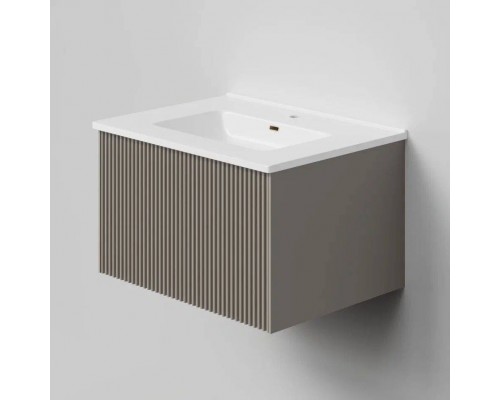 Тумба под раковину La Fenice TERRA Cappuccino бежевая матовая 60 см