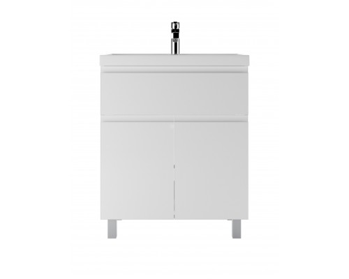 Тумба под раковину без столешницы Домино Graffo Bazis 70 напольная, белая