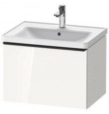 Duravit D-Neo Тумбочка подвесная 63х44x45.2см., раковина, 1 ящик, цвет: белый высокоглянцевый. 2367650000,  DE425402222