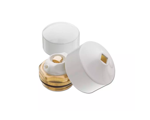 Набор Hummel: воздухоотводчик, заглушка, декоративные колпачки G1/2 цвет белый 2400000290