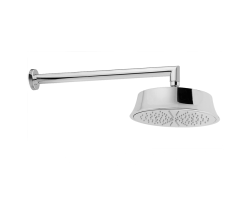 CISAL Cherie Верхний душ d=220мм, L400, для настенного крепления, цвет: хром. DS01360021