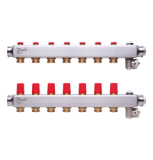Комплект коллекторов Danfoss SSM-7 для 7 контуров. 088U0807