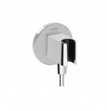 Hansgrohe FixFit S Шланговое подсоединение с держателем ручного душа, цвет: хром. 26888000