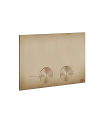 Gessi Клавиша смыва для унитаза, двойная, для систем инсталляций TECE, цвет: warm bronze brushed pvd. 54617#726