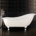 DevonDevon Regina Ванна чугунная отдельностоящая 163.5х76х65см, цвет: белый. SFD1058SCR,  2MRREGINAPDCRDD,  AS06251DE3CR
