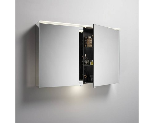 Burgbad Yumo Шкаф зеркальный 100x67.5x21 см, с подсветкой. SPIY100 F3193