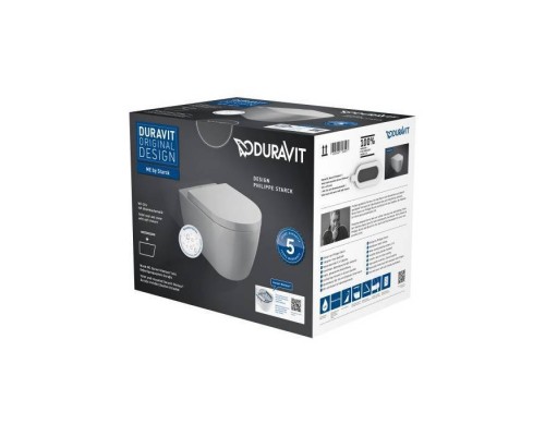 Duravit Me by Starck Унитаз 35.5х37х57см., подвесной, безободковый, с сиденьем, цвет: белый. 45290900A11 (25290900001+002009) Duravit Me by Starck Унитаз 35.5х37х57см., подвесной, безободковый, с сиденьем, цвет: белый. 45290900A11 (25290900001+002009)