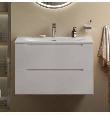 Тумба с раковиной BelBagno Etna 90 bianco opaco, раковина BB-8099-90
