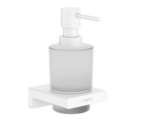 Hansgrohe AddStoris Диспенсер для жидкого мыла, цвет: белый матовый. 41745700 Hansgrohe AddStoris Диспенсер для жидкого мыла, цвет: белый матовый. 41745700