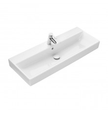 Roca Oleta Раковина подвесная 100х39см, с 1 отв., цвет: белый. 7.3274.C.600.Y