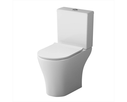 DX86C8600SC Унитаз-компакт безободковый, с сиденьем микролифт DX86C8600SC Унитаз-компакт безободковый, с сиденьем микролифт