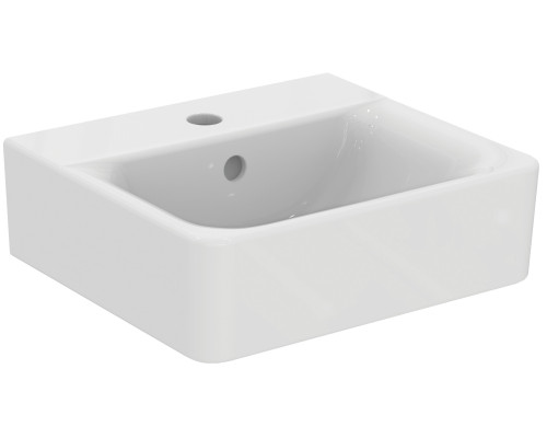 IS E803301 Connect Cube Раковина 400х360х160 мм, с отв. под смеситель, с отв. перелива, без крепежа E803301