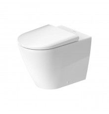Duravit D-Neo Унитаз 37х58х40см., напольный, безободковый, слив в стену, цвет: белый. 2003090000