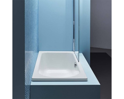 Bette Ocean Ванна с шумоизоляцией пристенная, 180х80х45см, перелив спереди, BetteGlasurreg; Plus, антислип, с комплектом ножек, цвет: белый. 8857-000 PLUS, AR,  B23-1500