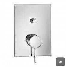 Almar Thin Core Смеситель для душа, встраиваемый, на 2 потребителя, цвет: Gun Metal Brushed PVD. E186542.GM