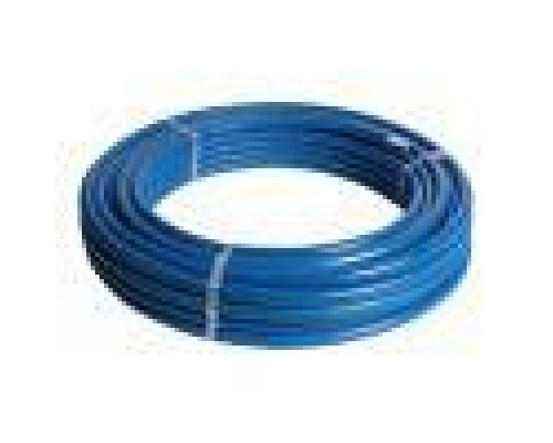 Трубы металлополимерные Труба HENCO STANDARD в синей изоляции (6мм), PEXc-AL-PEXc, 14х2, бухта 100 метров HE 100-ISO4-14-BL