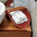 ADJ Открытая корзина для СПА Riviera, 48x28 см., цвет: бордо/коньяк. 4828.30/09