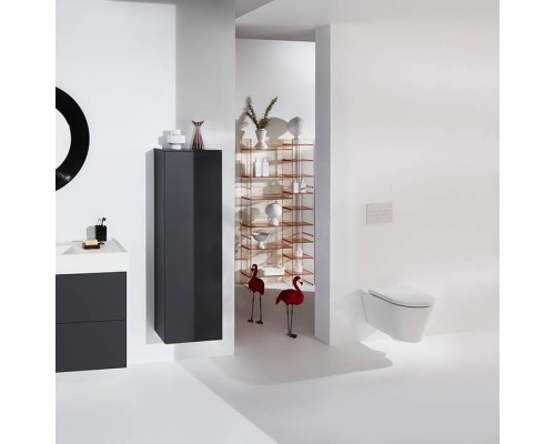 Laufen Kartell Унитаз подвесной 54.5х37х43 см, Rimless, c покрытием LCC, цвет: белый. 8.2033.7.400.000.1