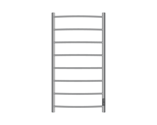 Полотенцесушитель электрический Primoclima Stella E Graphite 10050 8 Stella E Graphite 100*50 8