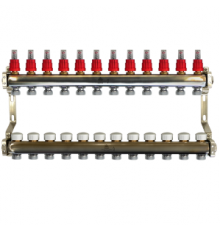 Группы коллекторные Коллекторный блок, 1x3/4EU отв.-12 GK 74112