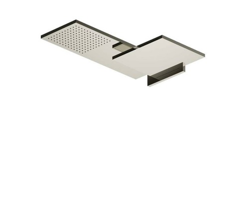 Fantini Venezia Двойной верхний душ, латунь, настенный, цвет: Nickel PVD. 86 95 8035B, 86 00 8035A Fantini Venezia Двойной верхний душ, латунь, настенный, цвет: Nickel PVD. 86 95 8035B, 86 00 8035A