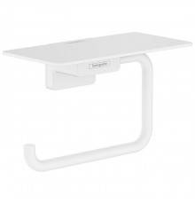 Hansgrohe AddStoris Держатель т/б с полкой, цвет: белый матовый. 41772700