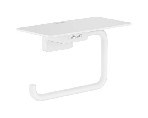 Hansgrohe AddStoris Держатель т/б с полкой, цвет: белый матовый. 41772700 Hansgrohe AddStoris Держатель т/б с полкой, цвет: белый матовый. 41772700