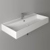 Simas Agile Раковина 101х46 см, 1 отв., подвесная, с переливом, цвет: белый. AG101 bi*1