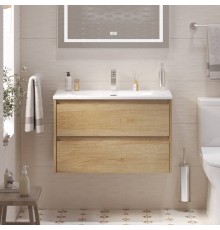 Тумба с раковиной BelBagno Kraft 39 80 rovere nebrasca nature, раковина BB-8099-3-80