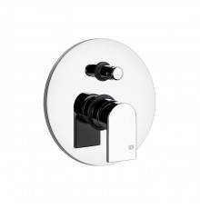 Gessi Emporio Via manzoni Смеситель для душа, встраиваемый, на 2 выхода, с переключателем ванна-душ, цвет: хром. 38656#031