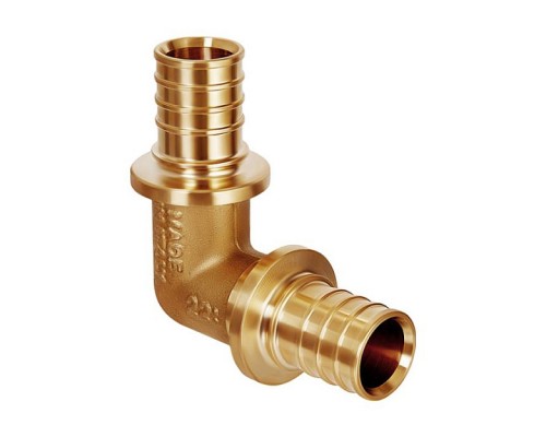Угольник прямой равнопроходный Hoobs Ø̆25х3.5. HB-PEXLS-253525