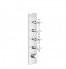 Gessi Inciso Смеситель для душа, встраиваемый, термостатический, внешняя часть, цвет: хром. 58228#031