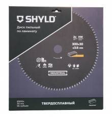Диск пильный по ламинату SHYLD твердосплавный 300х30 мм, 96 зубьев(20585)