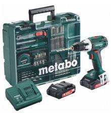 Шуруповерт аккумуляторный Metabo BS 18 LT Set